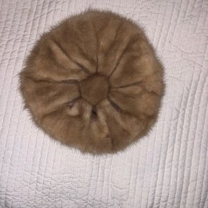 Vintage Mink Beret